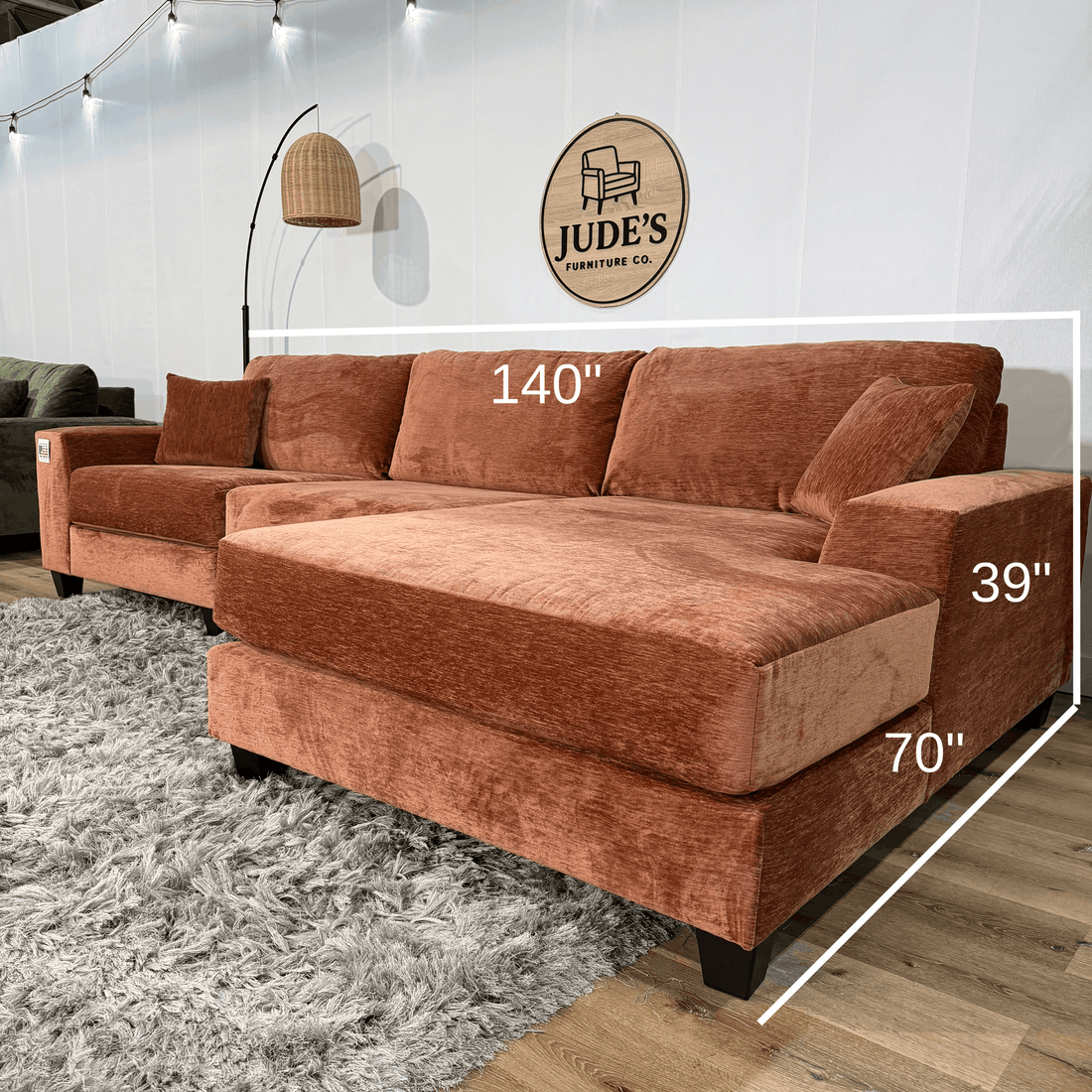 Steppe Right Facing 3 Piece Modular Sectional