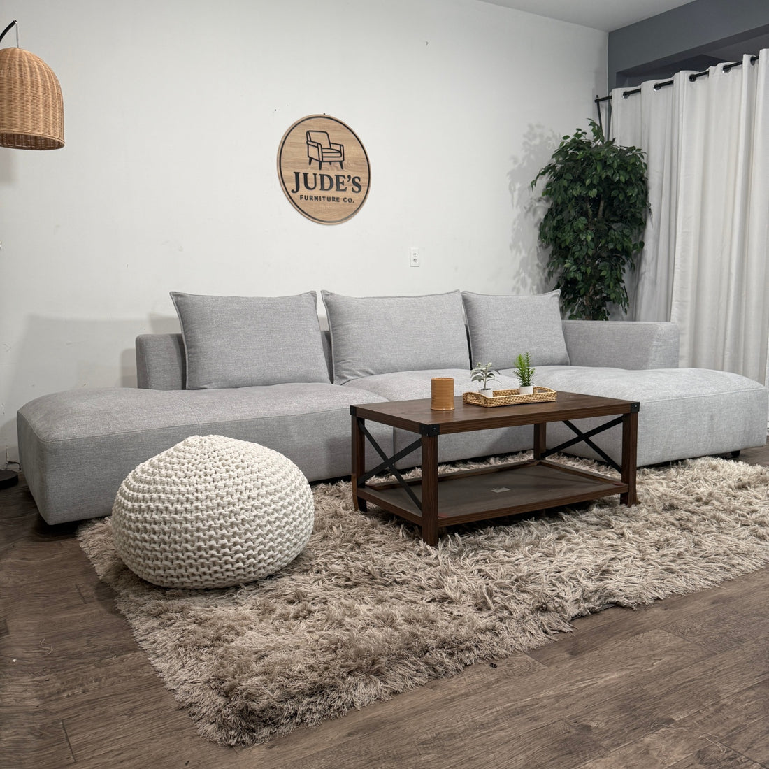 Macon 3-piece Fabric Modular Sectional