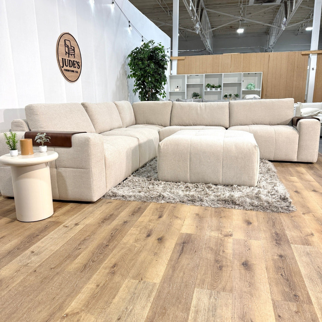Paige 6-piece Modular Fabric Sectional