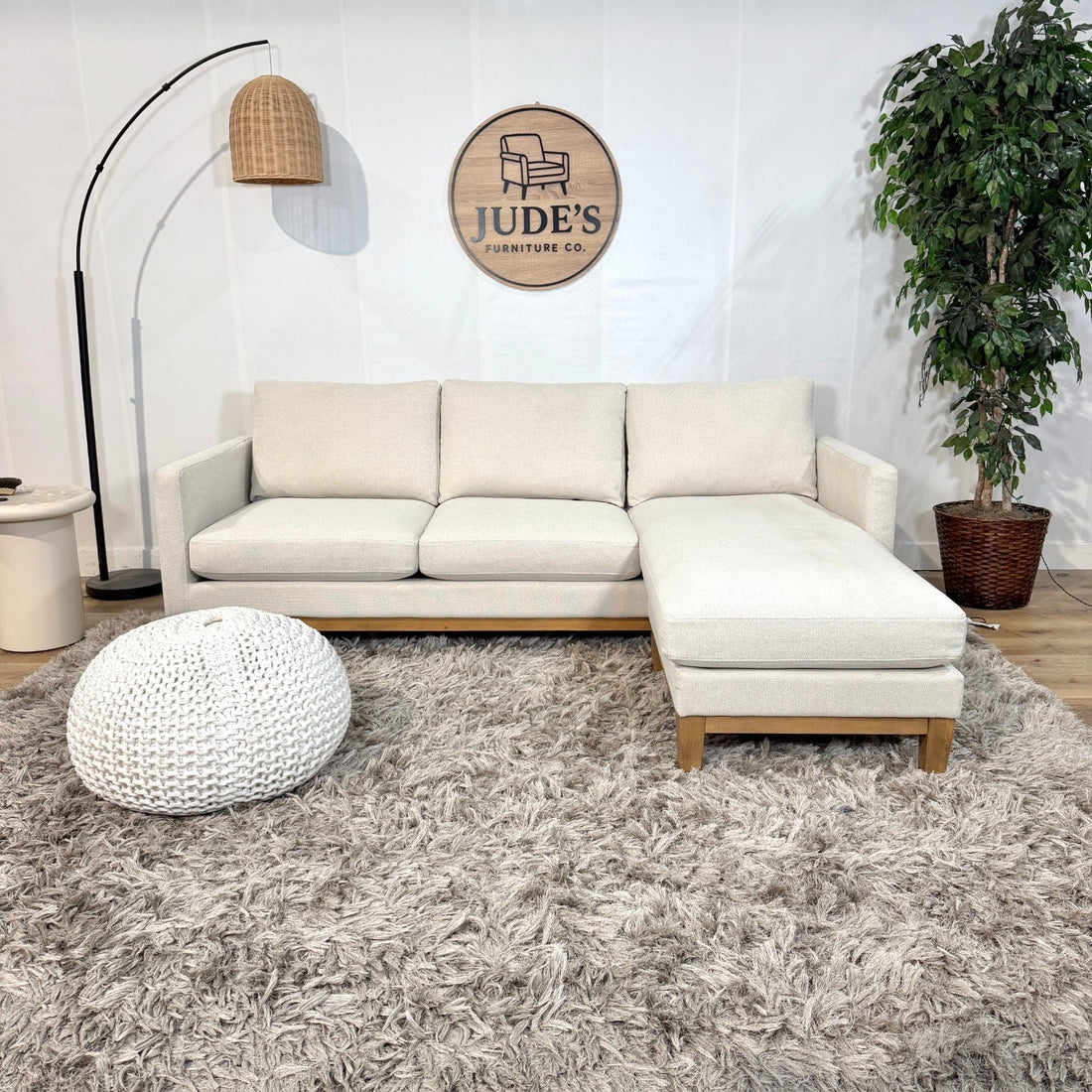 Henredon Murphy Sofa with Reversible Chaise